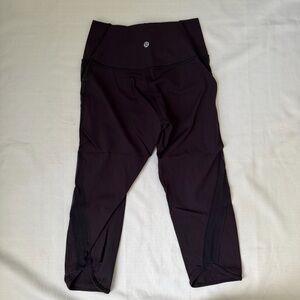 Lululemon Pace Revival High Rise Crop 22” legging size 4